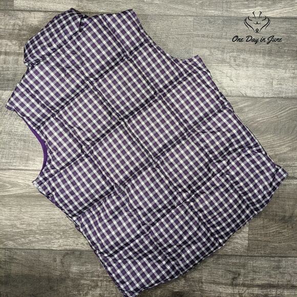 Land's End Puffer Vest Size 6/8 - Picture 5 of 5